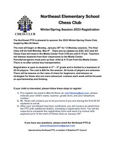 Winter/Spring Chess Club